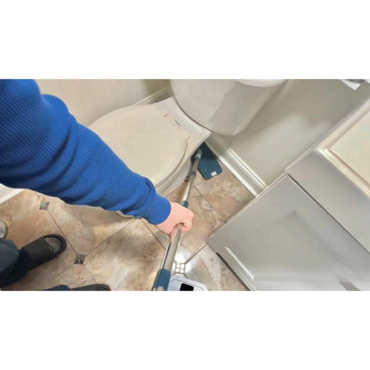 New and EASY 2 Chamber Microfiber Mop and Bucket w/ 4 Reusable Pads
